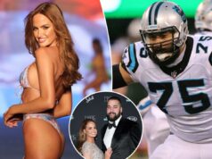 Modelo revela detalhes íntimos sobre por que ela se divorciou do astro de longa data da NFL Matt Kalil logotipo de fantasia azarão
