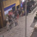 Fawaz Alsamaou foi flagrado seguindo uma mulher para fora de uma boate antes de atacá-la