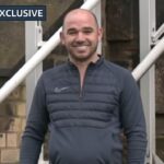 O fraudador William 'Billy' Smith, 35, sorriu para as câmeras ao se entregar de volta ao HMP Wandsworth