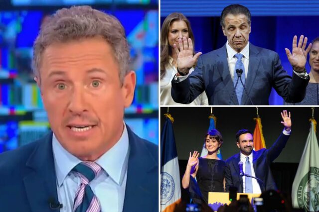 Momento humilhante Chris Cuomo cobriu a derrota esmagadora de seu Momento humilhante Chris Cuomo cobriu a derrota esmagadora de seu irmão nas eleições para prefeito de Nova York
