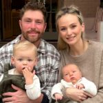 Momentos em família de Lauren Bushnell e Chris Lane com 3 filhos