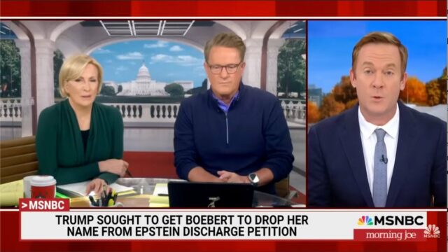 'Morning Joe' diz que o escândalo de Epstein de Trump não vai a lugar nenhum: 'Prejudicando esta presidência' | Vídeo
