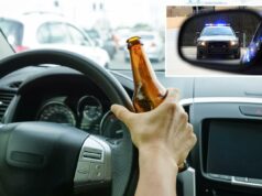 Motorista com DUIs anteriores bateu em outro carro enquanto tentava urinar em uma lata de cerveja James Howard, 53, foi preso por policiais em Montana na noite de 8 de novembro em Missoula.