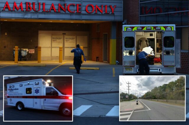 O ciclista de 80 anos estava em estado crítico, mas estável, disseram os policiais.