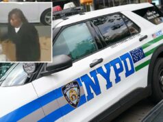 Mulher de Nova York derrama óleo de cozinha escaldante em homem em casa A polícia procura uma mulher acusada de jogar óleo quente em um homem.