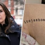 Mulher faz uma tatuagem épica de ‘Lei e Ordem’ que só os fãs entenderão: EXCLUSIVO