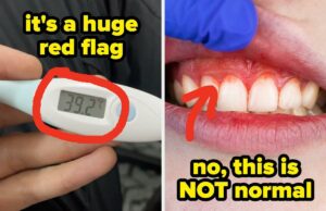 “NÃO está tudo bem”: 19 sinais de saúde que você nunca deve ignorar, segundo médicos e enfermeiras Termômetro digital exibindo uma temperatura de 39,2°C sendo segurado na mão