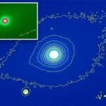 Imagem do cometa interestelar 3I/ATLAS.