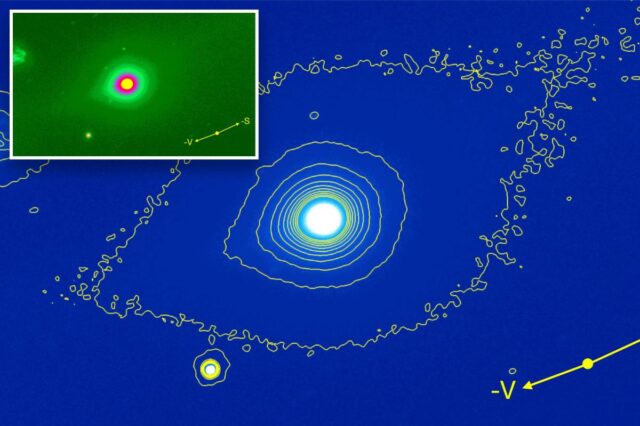 NASA divulgará imagens de melhor qualidade do objeto interestelar 3I/ATLAS Imagem do cometa interestelar 3I/ATLAS.