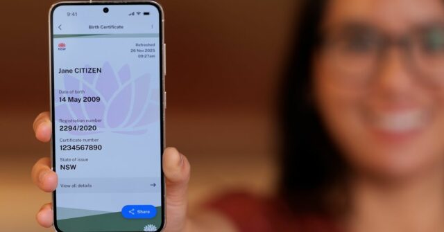 NSW introduzirá certidões de nascimento digitais para jovens adultos NSW introduzirá certidões de nascimento digitais para jovens adultos