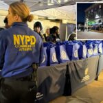 NYPD distribuirá mais de 3.000 perus para famílias carentes até o Dia de Ação de Graças