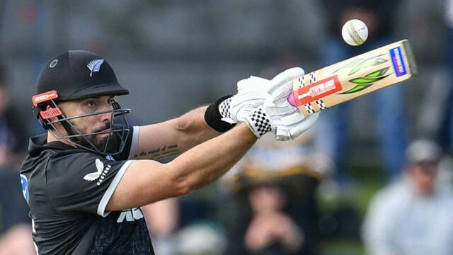 NZ vs WI: Daryl Mitchell provavelmente perderá o segundo ODI; NZ vs WI: Daryl Mitchell provavelmente perderá o segundo ODI; Henry Nicholls chamado como disfarce