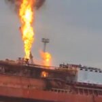 Nação da OTAN evacua residentes após ataque russo a navio