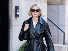 Não espere! Copie o estilo do casaco de couro de Naomi Watts por menos de US $ 60 vestidos que fazem você parecer mais jovem
