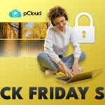 Nesta Black Friday, obtenha armazenamento em nuvem seguro vitalício pCloud com 60% de desconto | Gráfico promocional mostrado