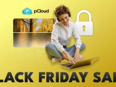 Nesta Black Friday, obtenha armazenamento em nuvem seguro vitalício pCloud com 60% de desconto Nesta Black Friday, obtenha armazenamento em nuvem seguro vitalício pCloud com 60% de desconto | Gráfico promocional mostrado