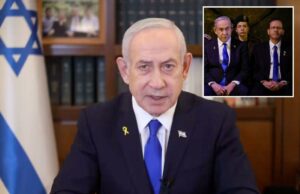 Netanyahu apresenta pedido de perdão ao presidente israelense durante seu julgamento por corrupção em andamento Netanyahu apresenta pedido de perdão ao presidente israelense durante seu julgamento por corrupção em andamento
