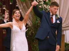 Netflix finalmente revela o futuro do programa de namoro viral A bride and groom celebrate