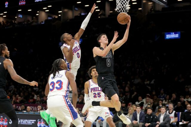 Nets lutam sem Michael Porter Jr. durante a feia derrota na Copa da NBA para o 76ers
