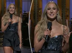 Nikki Glaser provoca reação por piadas sobre tráfico sexual durante o monólogo do ‘SNL’: ‘Desempenho horrível’ Nikki Glaser provoca reação por piadas sobre tráfico sexual durante o monólogo do 'SNL': 'Desempenho horrível'