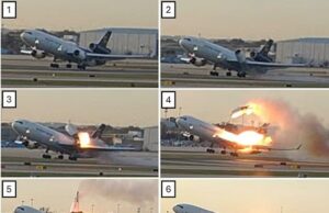 Novas fotos horríveis mostram o motor arrancando do avião da UPS momentos antes do jato de carga explodir e matar 14 pessoas – mas o mistério principal permanece O National Transportation Safety Board divulgou um relatório preliminar na quinta-feira sobre o devastador incidente de 4 de novembro que matou três tripulantes e 11 pessoas no solo.