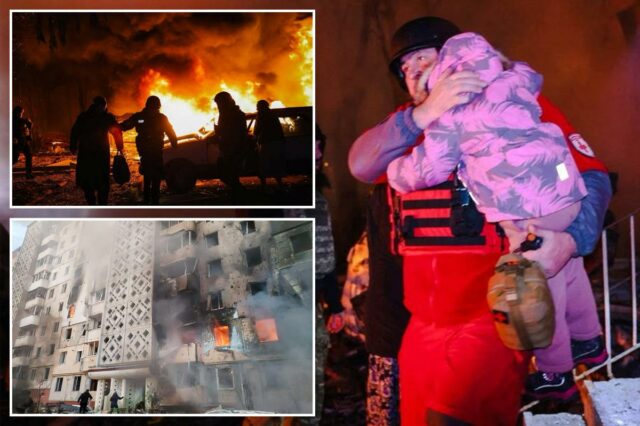 Nove mortos em ataque russo à Ucrânia: Zelensky
