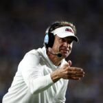 Lane Kiffin of the Mississippi Rebels.