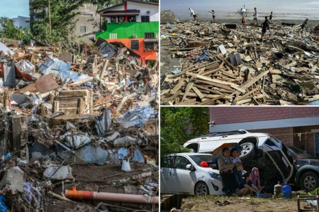 Número de mortos pelo tufão Kalmaegi chega a 114 nas Número de mortos pelo tufão Kalmaegi chega a 114 nas Filipinas; tempestade recupera força enquanto se dirige para o Vietnã