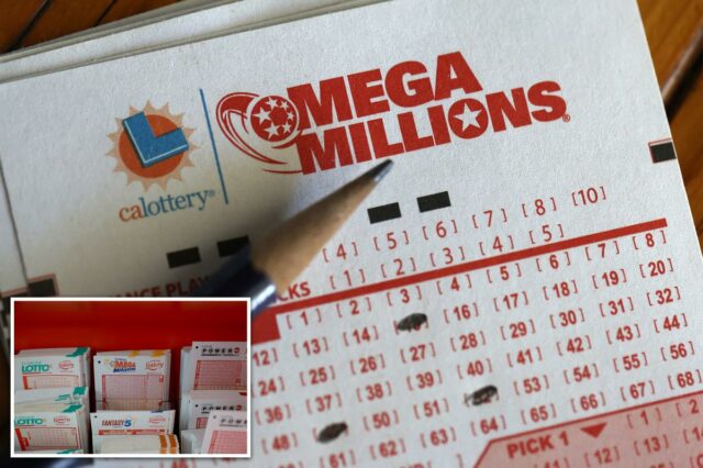 Números vencedores da Mega Millions sorteados para um jackpot de Os números vencedores são 16, 21, 23, 48, 70 com a Megabola branca 5.