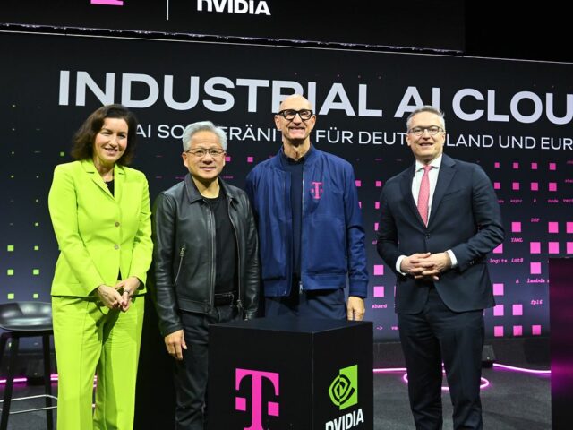 Nvidia e Deutsche Telekom fecham parceria de € 1 bilhão Nvidia e Deutsche Telekom fecham parceria de € 1 bilhão para um data center em Munique