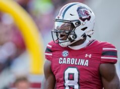 Nyck Harbor, na Carolina do Sul, torna-se viral com destaque para Wild Touchdown south carolina gamecocks receiver nyck harbor