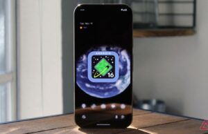 O Android 16 se tornou minha arma anti-distração com esses ajustes simples Mascote do Android com botão liga / desliga desligado, parcialmente escondido atrás do número 16, simbolizando recursos desativados do Android 16.