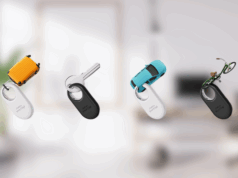 O Galaxy SmartTag 2 da Samsung oferece rastreamento sem preocupações e fácil para a carteira Uma foto de um Galaxy SmartTag 2 próximo a um S24 Ultra que o rastreia