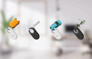 O Galaxy SmartTag 2 da Samsung oferece rastreamento sem preocupações e fácil para a carteira Uma foto de um Galaxy SmartTag 2 próximo a um S24 Ultra que o rastreia