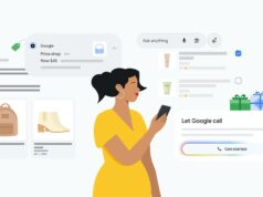 O Google agora pode ligar para as lojas em seu lugar para obter informações sobre o estoque em tempo real Capturas de tela destacando os novos recursos de compras do AI Mode.