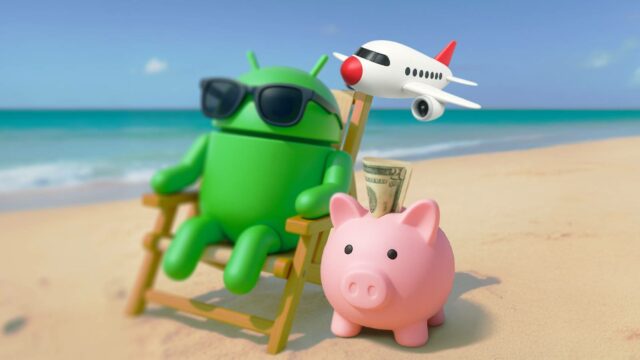 O Google quer que suas próximas férias sejam construídas, orçadas Um GIF destacando as novas ofertas de voos com tecnologia de IA do Google Flight.