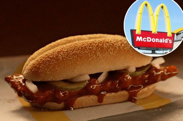 O McRib retorna às lojas limitadas do McDonald's – veja onde encontrá-los
