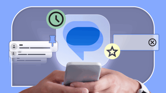 O recurso Remix no Mensagens do Google a partir do anúncio do Google.