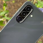 Display do Samsung Galaxy A36 mostrando a tela inicial