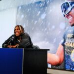 O amado ex-guerreiro Kevon Looney recebeu de volta à Bay Area: 'Tantas lembranças'