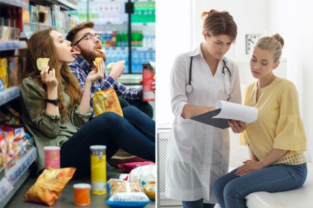 O aumento no câncer de cólon em adultos com menos O aumento no câncer de cólon em adultos com menos de 50 anos está ligado a alimentos populares prontos para consumo