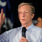 O bilionário Tom Steyer está concorrendo ao governo da Califórnia
