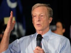O bilionário Tom Steyer está concorrendo ao governo da Califórnia O bilionário Tom Steyer está concorrendo ao governo da Califórnia