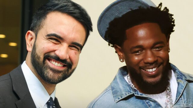 Zohran Mamdanni e Kendrick Lamar Getty
