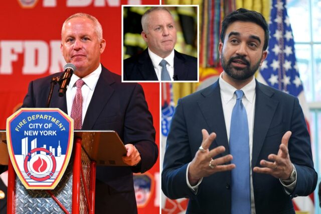 O chefe do FDNY que renunciou após a eleição de Zohran Mamdani afirma que o prefeito eleito não contatou o departamento
