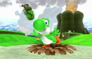 O design de Yoshi em Super Mario Galaxy pode ter vazado graças a uma caixa de biscoitos O design de Yoshi em Super Mario Galaxy pode ter vazado graças a uma caixa de biscoitos