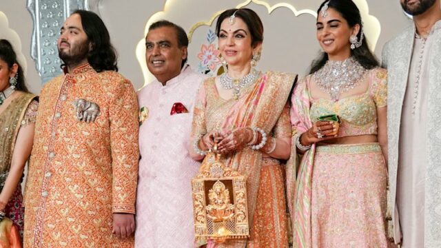 A refinaria de Jamnagar, na Índia.