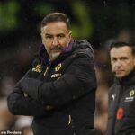 Wolves demitiu Vitor Pereira esta manhã depois de perder por 3 a 0 para o Fulham ontem