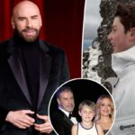 O filho de John Travolta, Ben, de 14 anos, parece crescido em vídeo raro compartilhado pelo ator