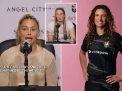 O futebol feminino está em alvoroço por causa de uma de suas apoiantes, entre todas as coisas, as mulheres – e elas precisam se controlar O futebol feminino está em alvoroço por causa de uma de suas apoiantes, entre todas as coisas, as mulheres - e elas precisam se controlar